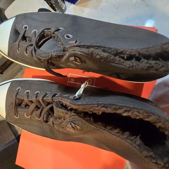 Converse Chuck 70 Distressed Leather 'Fresh Brew' Coffee Brown Men's Size 13 NEW - Picture 10 of 12